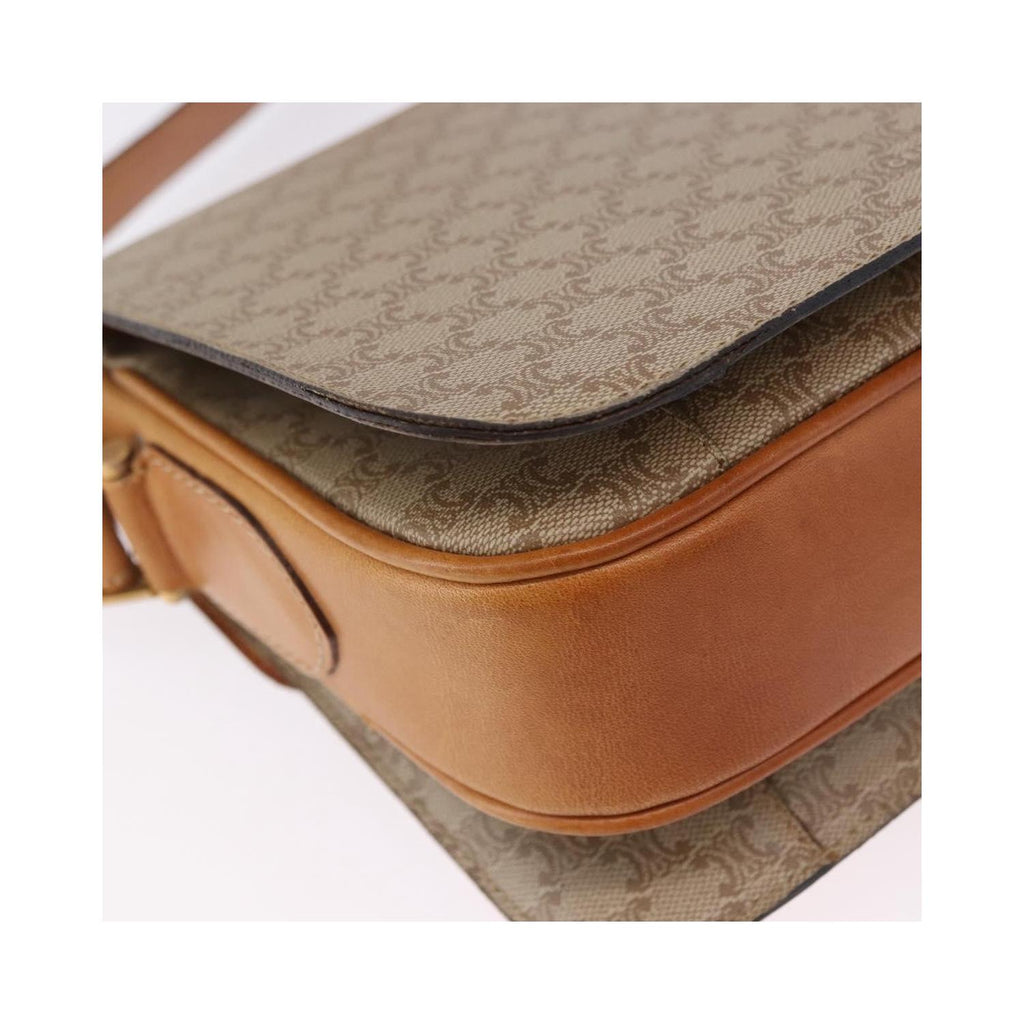 Celine - Sac Porté Épaule Macadam Small Toile - Beige