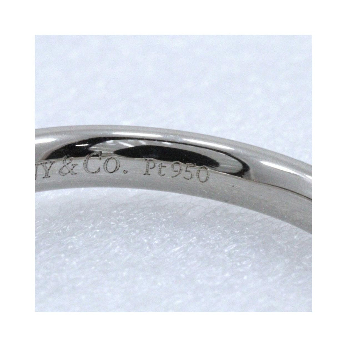 Tiffany & Co. - Bague Elsa Peretti Curved Wedding Band Platinum - Argent