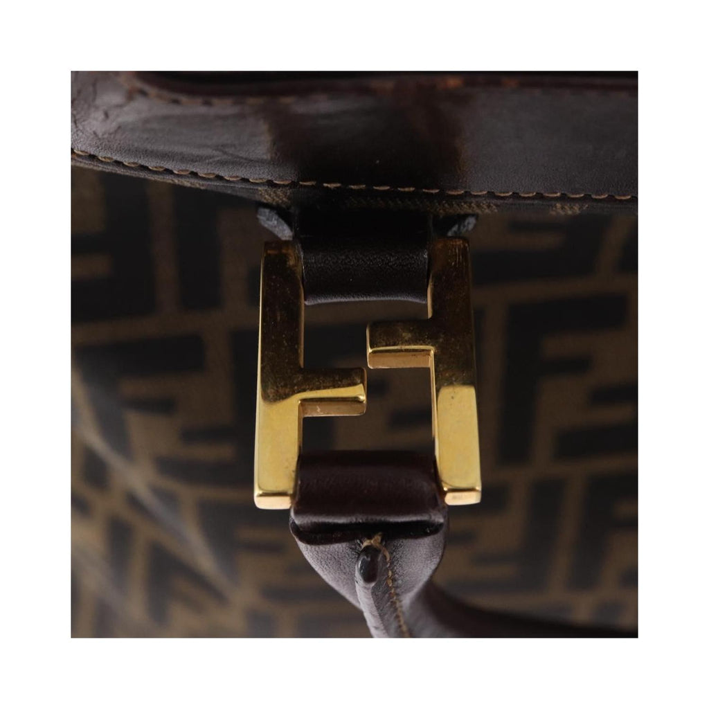 Fendi - Sac À Main Vintage Zucca Toile - Marron