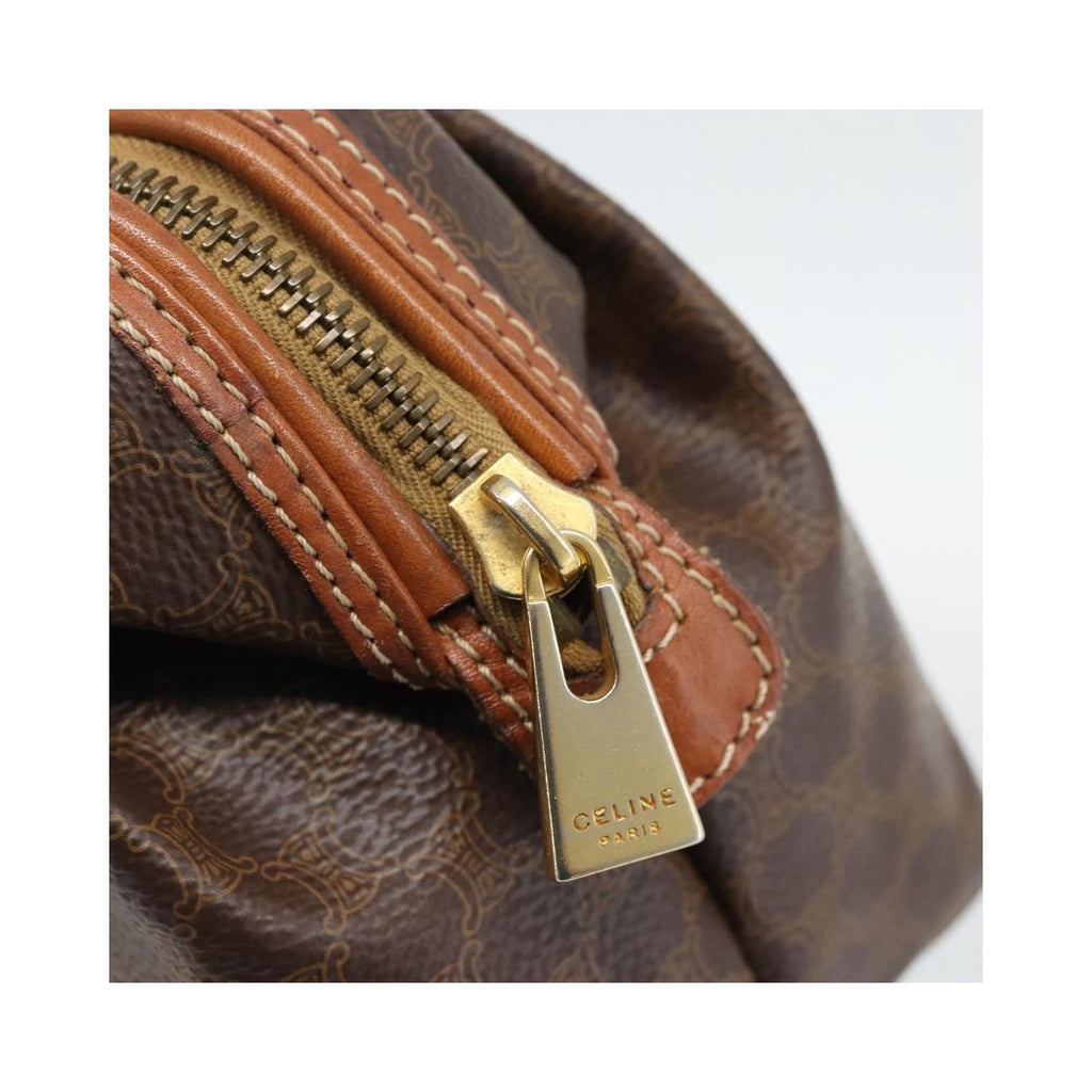Celine - Pochette C Macadam Toile - Marron