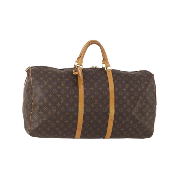 Louis Vuitton - Sac De Voyage Keepall Bandouliere 60 Toile - Marron
