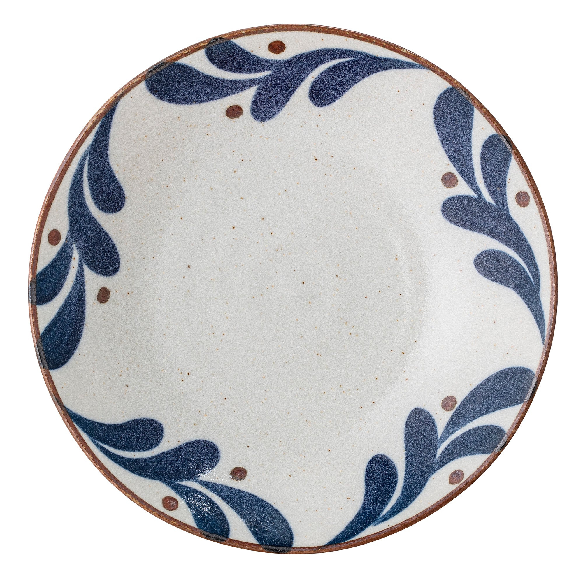 Camellia - Deep Plate - Blue - Porcelain