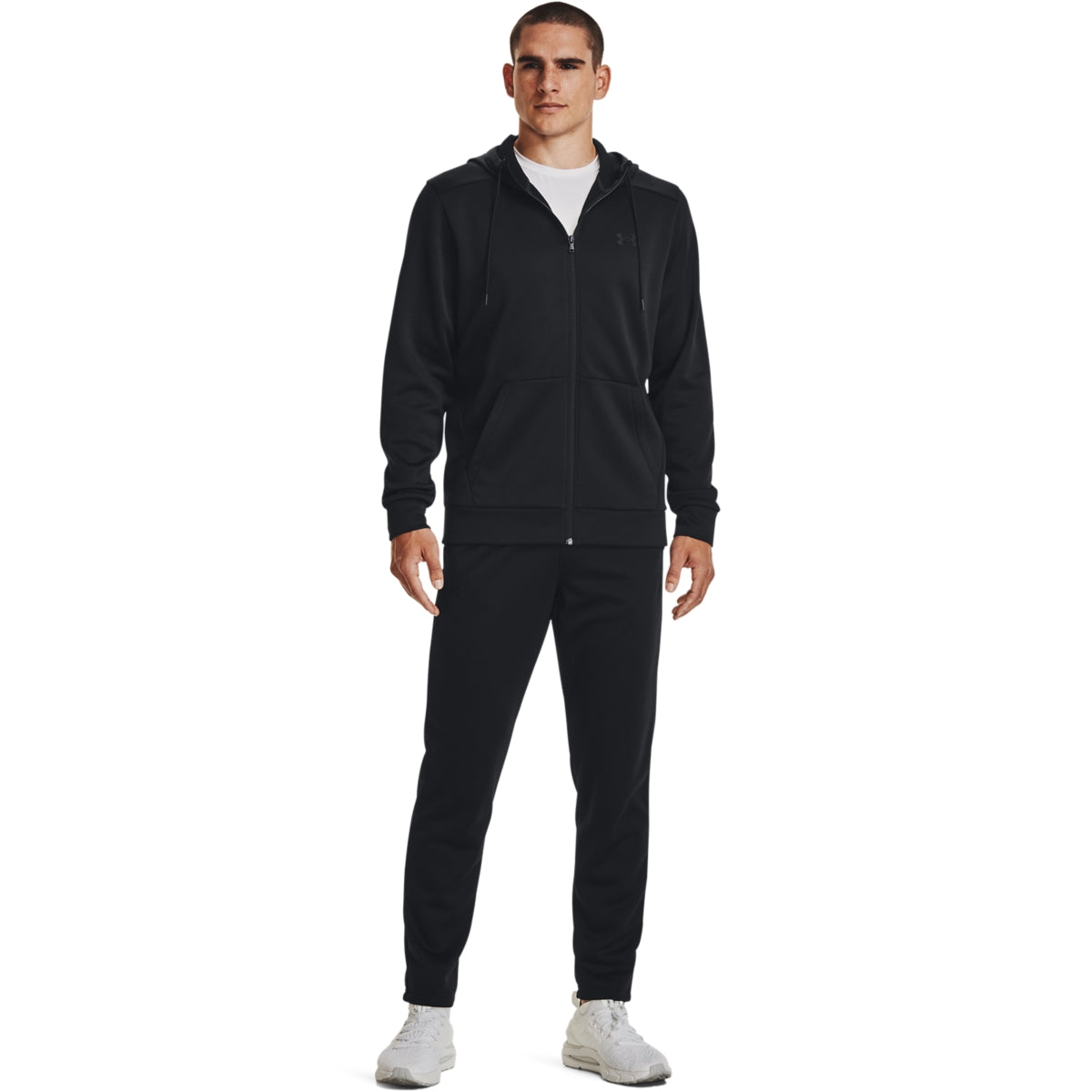 Sweat À Capuche Fleece Fz Hoodie - Noir - Homme