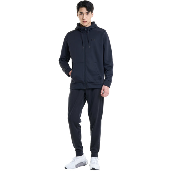 Fleece Fz Hoodie hættetrøje - Sort - Herre