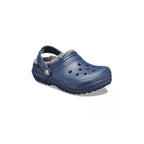 Classic Lined Junior Clogs - Blue