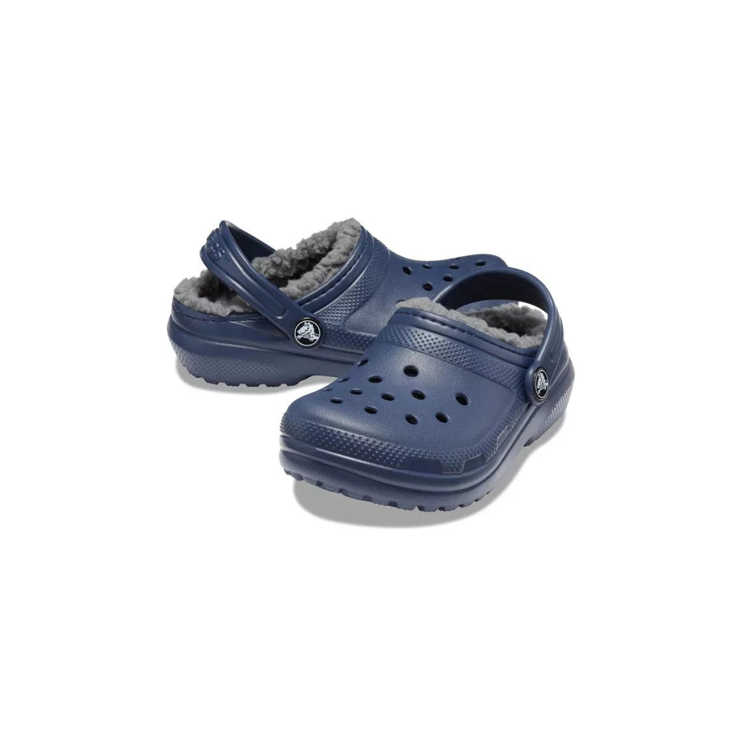 Classic Lined Junior Clogs - Blue