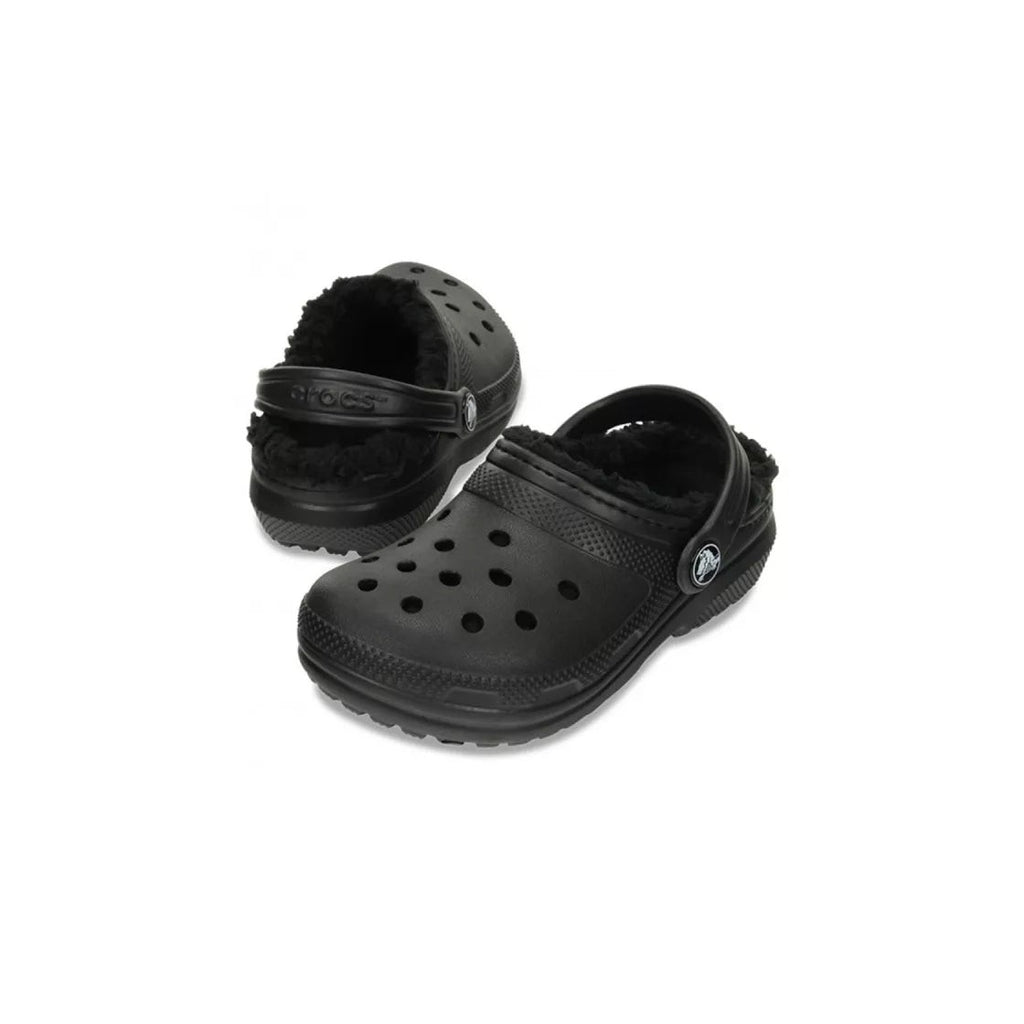 Classic Lined Junior Clogs - Black