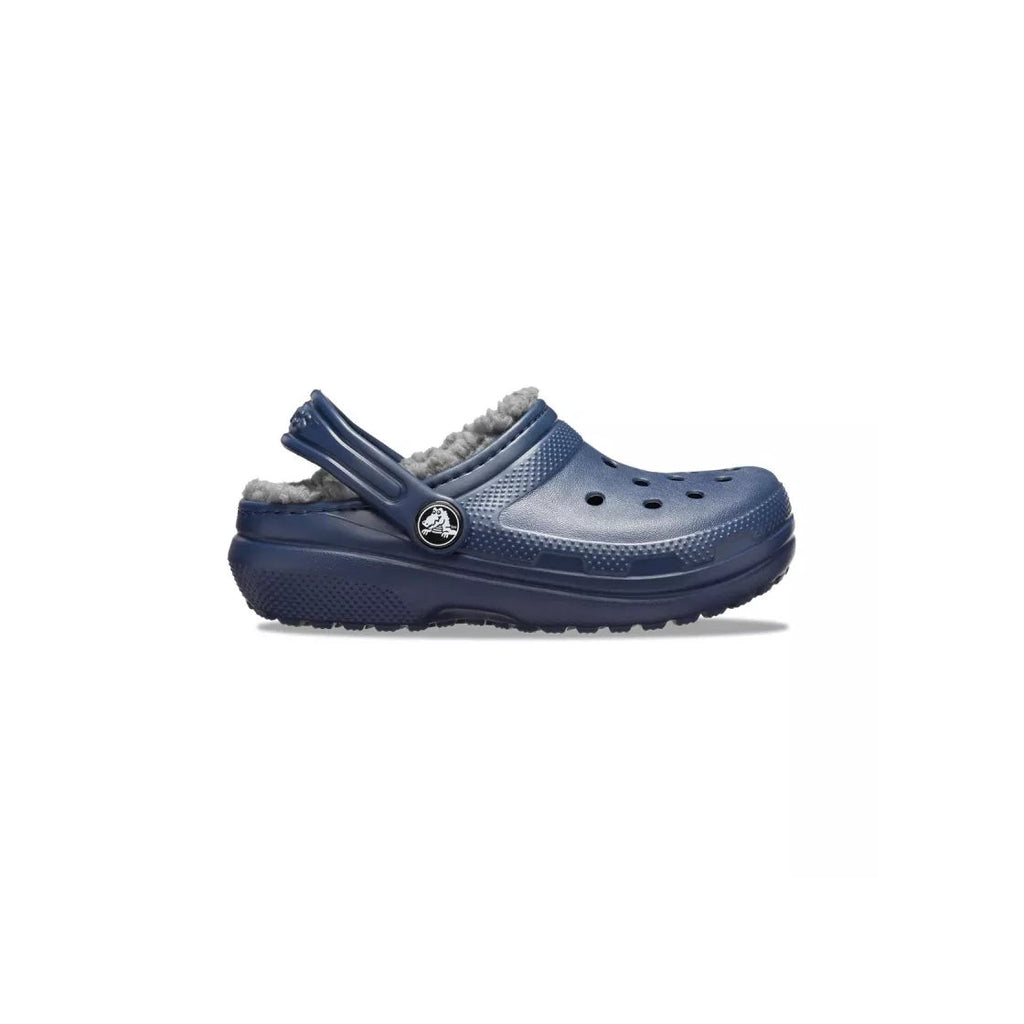 Classic Lined Junior Clogs - Blue