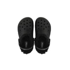 Classic Lined Junior Clogs - Black