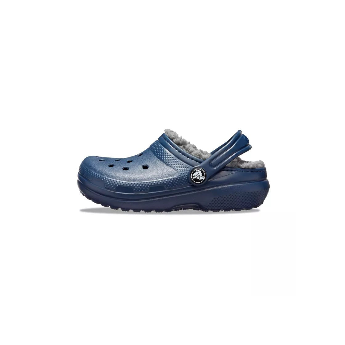 Classic Lined Junior Clogs - Blue