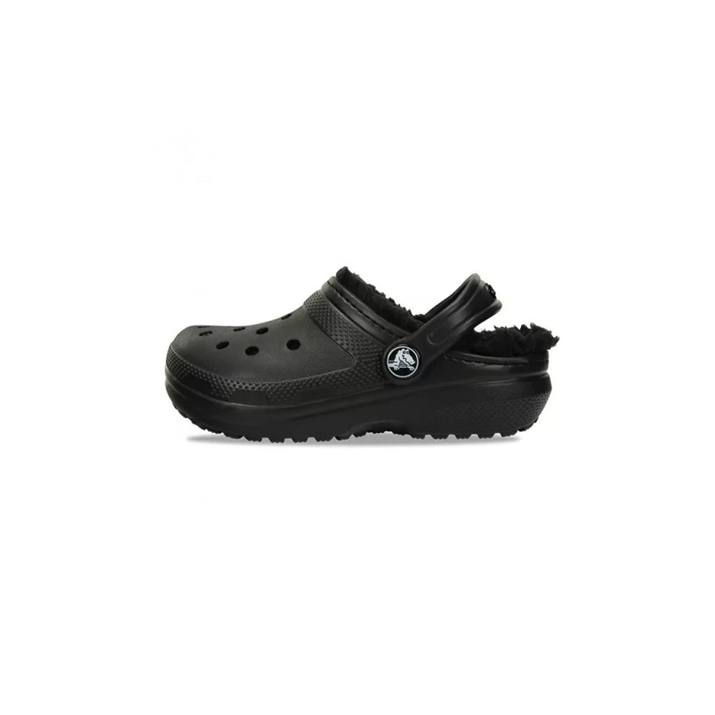 Classic Lined Junior Clogs - Black
