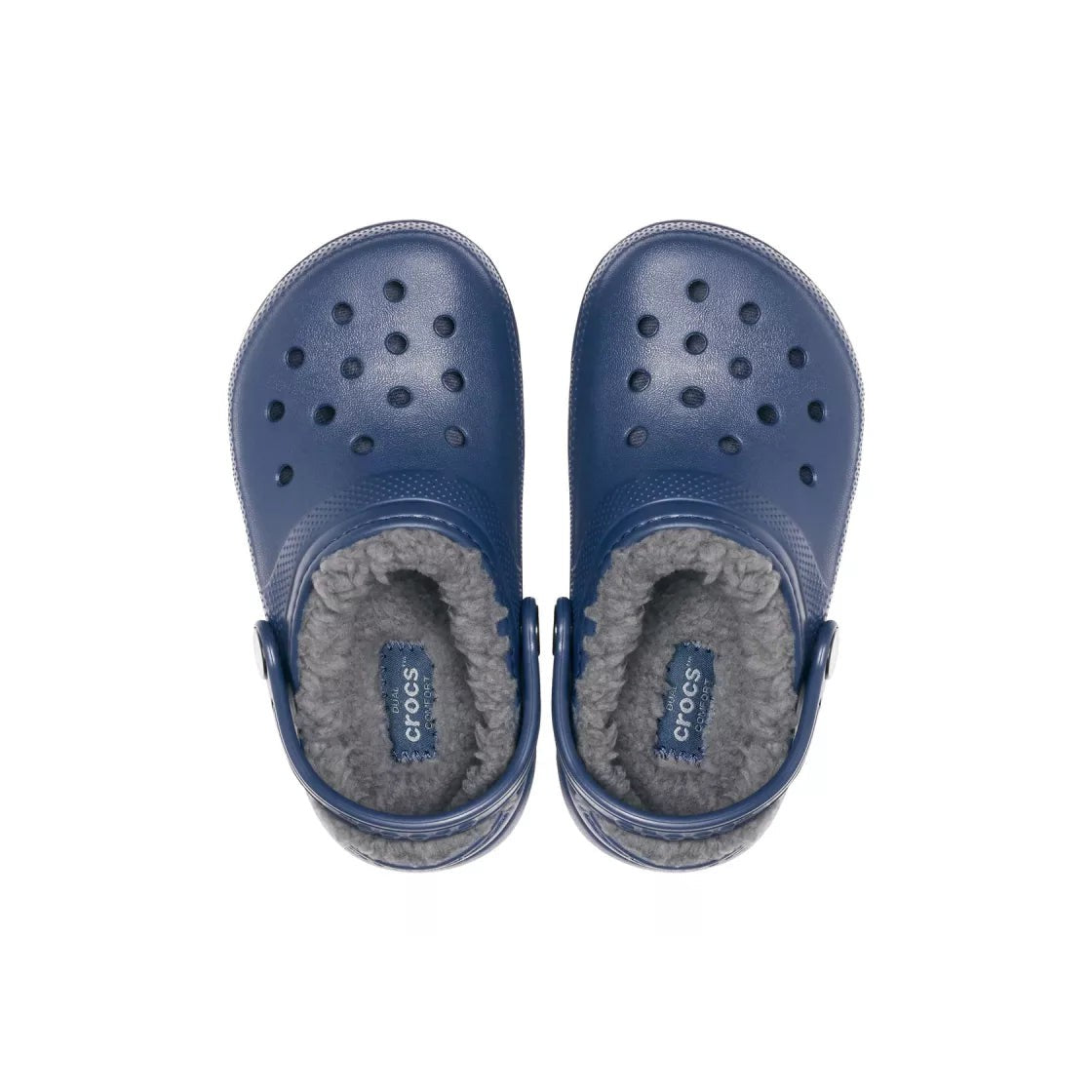 Classic Lined Junior Clogs - Blue