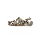 Classic Printed Camo Clogs - Khaki