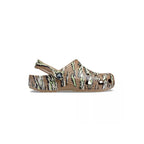 Classic Printed Camo Clogs - Khaki