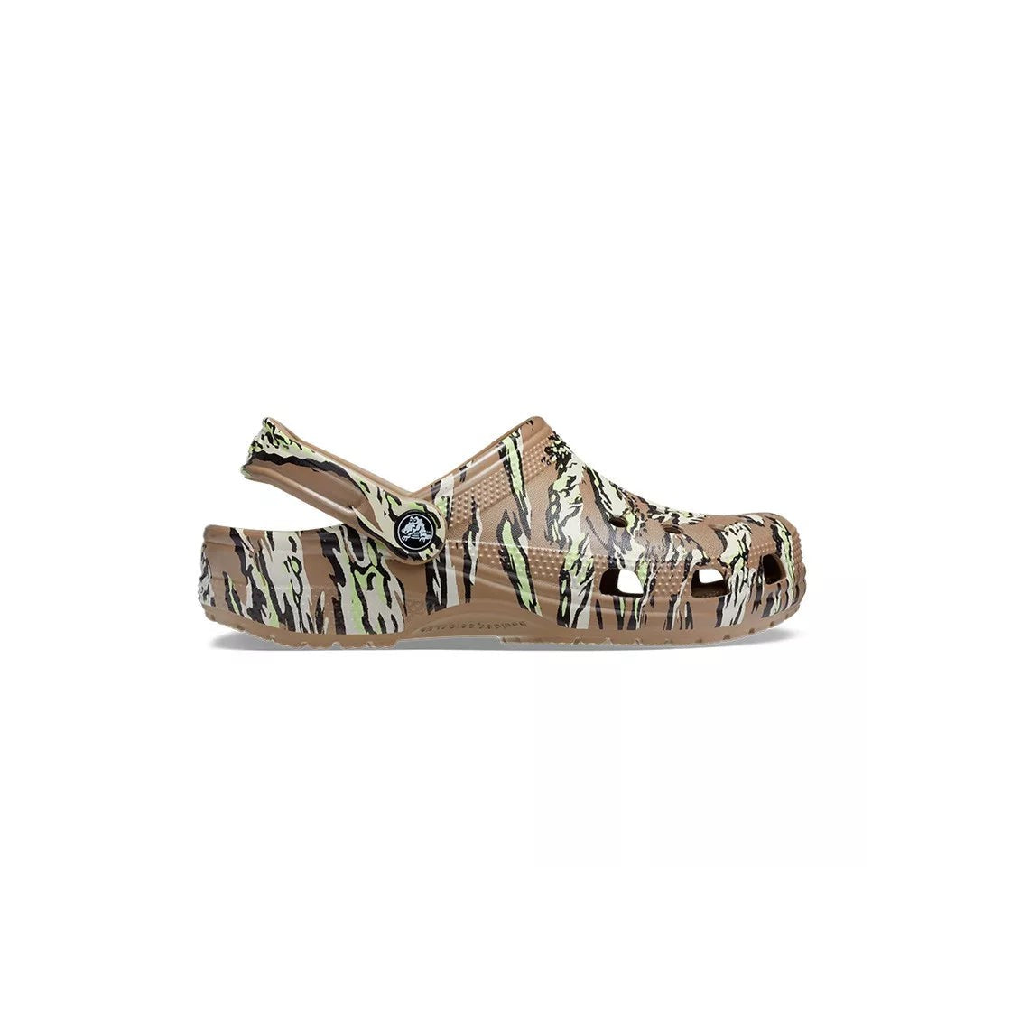 Classic Printed Camo Clogs - Khaki