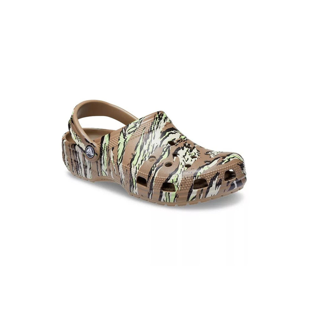 Classic Printed Camo Clogs - Khaki