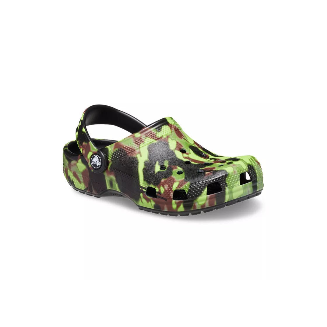 Classic Sray Camo Clogs - Black