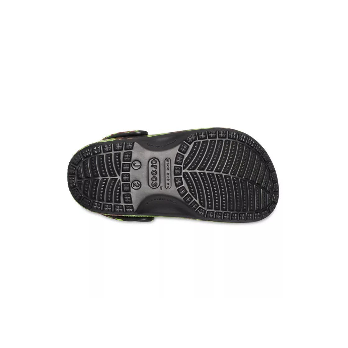 Classic Sray Camo Clogs - Black