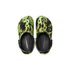 Classic Sray Camo Clogs - Black
