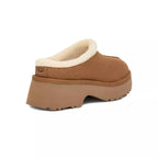W New Heights Cozy Clog - Chestnut