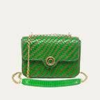 Bolso Ava Mediano De Piel Trenzada Romero