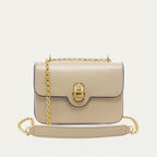Bolso Ava Mediano Napa Yeso