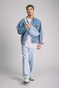 Torebka nerka XL Sofia Denim – Niebieska