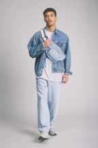Torebka nerka XL Sofia Denim – Niebieska