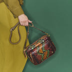 Bolso Oasis Charly Python grande