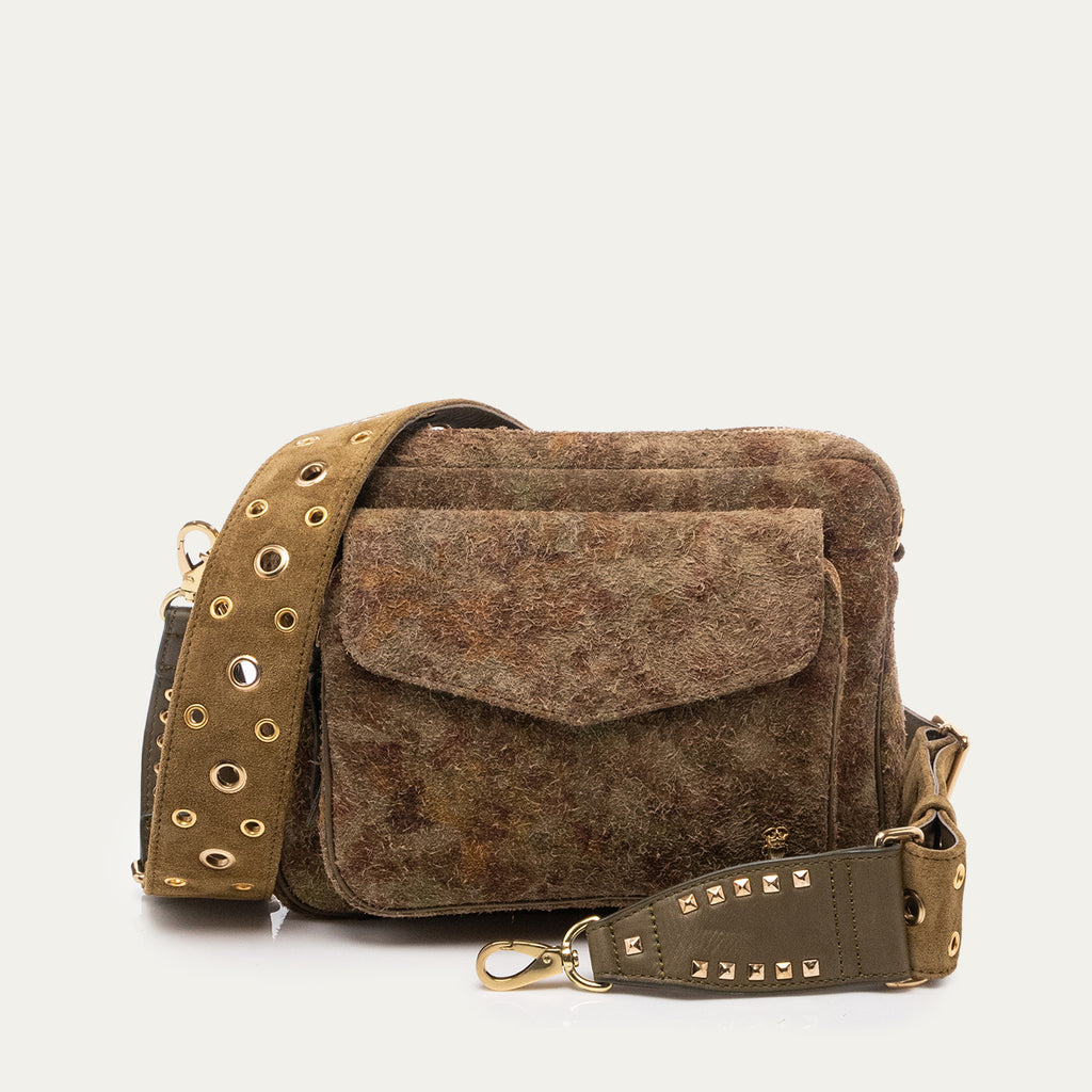 Big Charly Bag in Papyrus Velvet Calfskin
