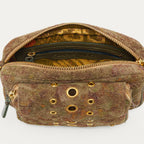 Bolso Charly de piel de becerro de terciopelo Papyrus