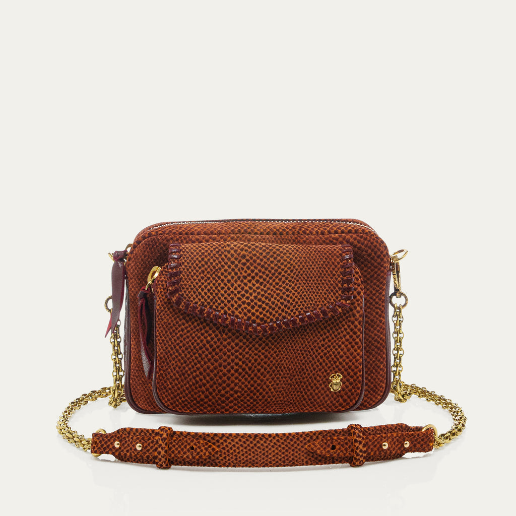 Sekhmet Velvet Calfskin Charly Bag