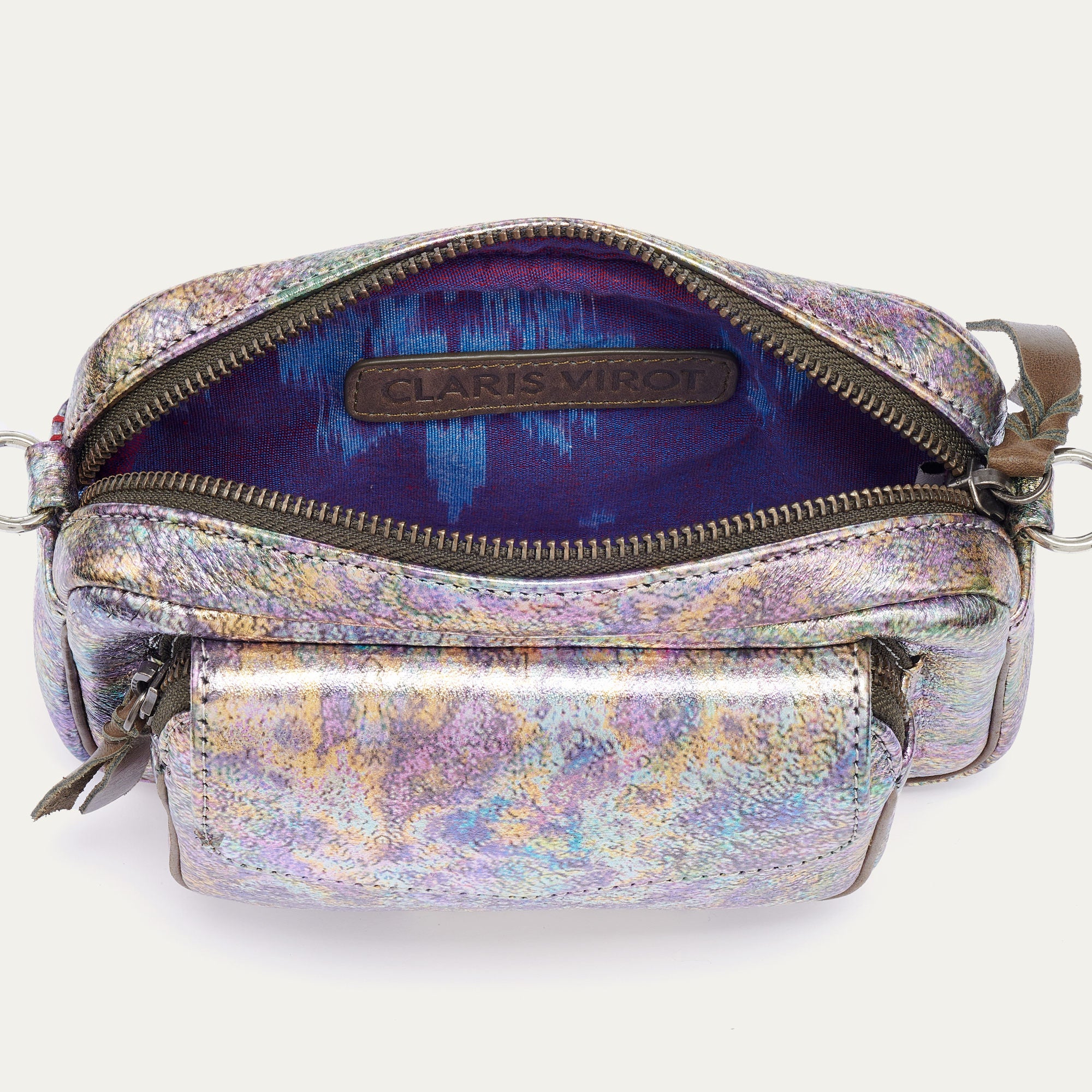 Bolso Baby Charly Piel Metalizada Essence