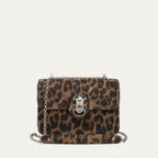 Bolso grande Ava Leo de piel vintage