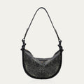 Chris Bandana Leather Bag Black