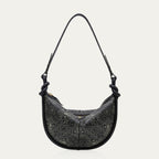 Chris Bandana Leather Bag Black