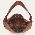 Bolso Chris Crust de piel Gris