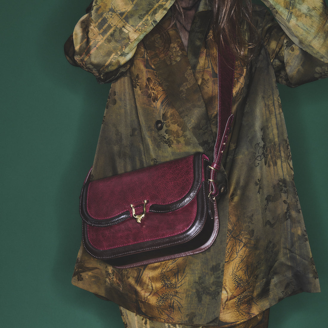 Sac Cuir Manon Bordeaux