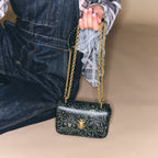 Bolso Mini Ava De Piel Con Estampado Bandana
