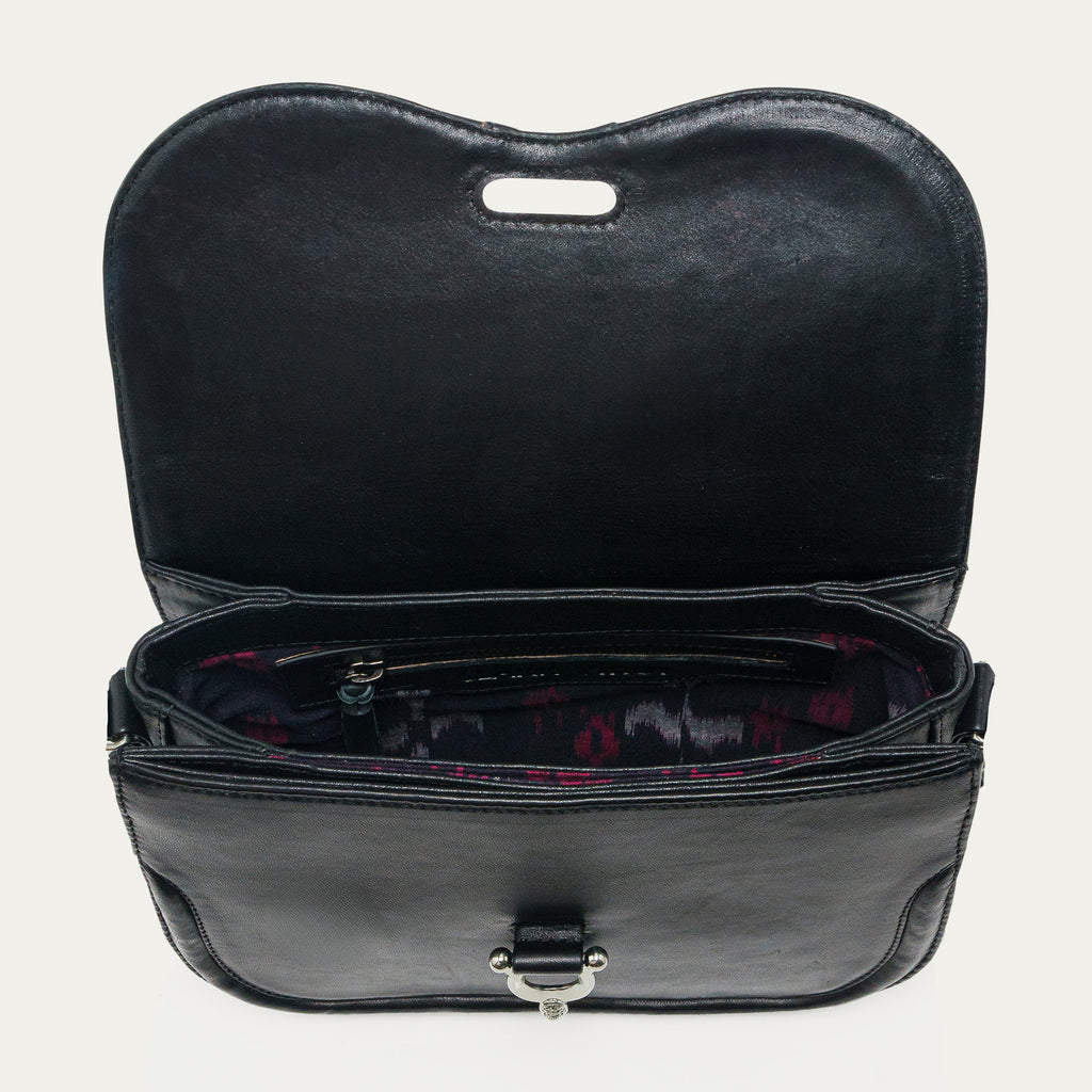 Bolso Mini Manon De Napa Negro