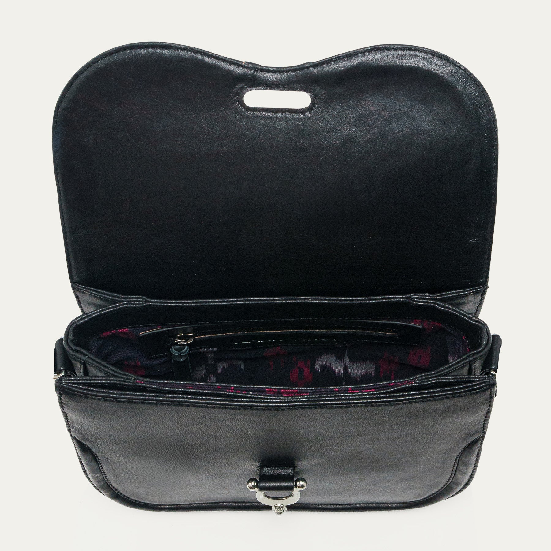 Bolso Mini Manon De Napa Negro