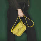 Mini Manon Sulfur Leather Bag