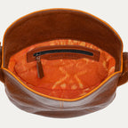 Estelle Leather and Cobra Tobacco Honey Bag