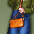 Sac Lily Cuir Miel