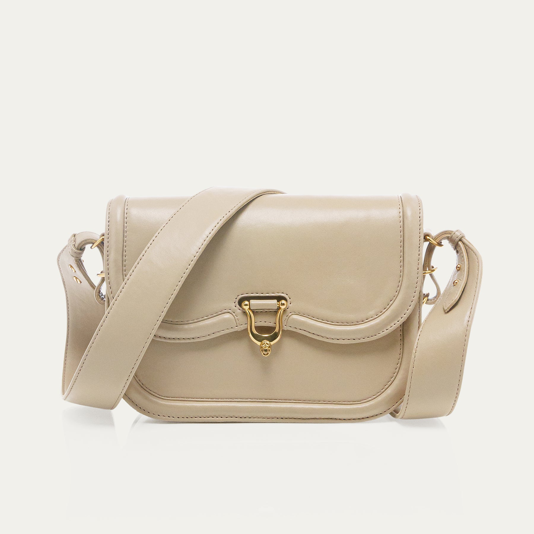 Bolso Manon Piel Napa Yeso