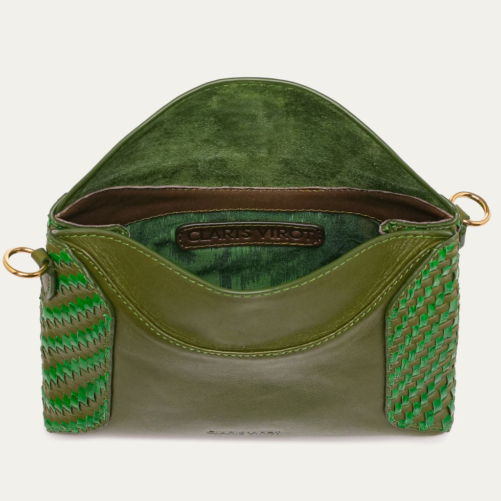 Mini Gaia Leather Bag Rosemary