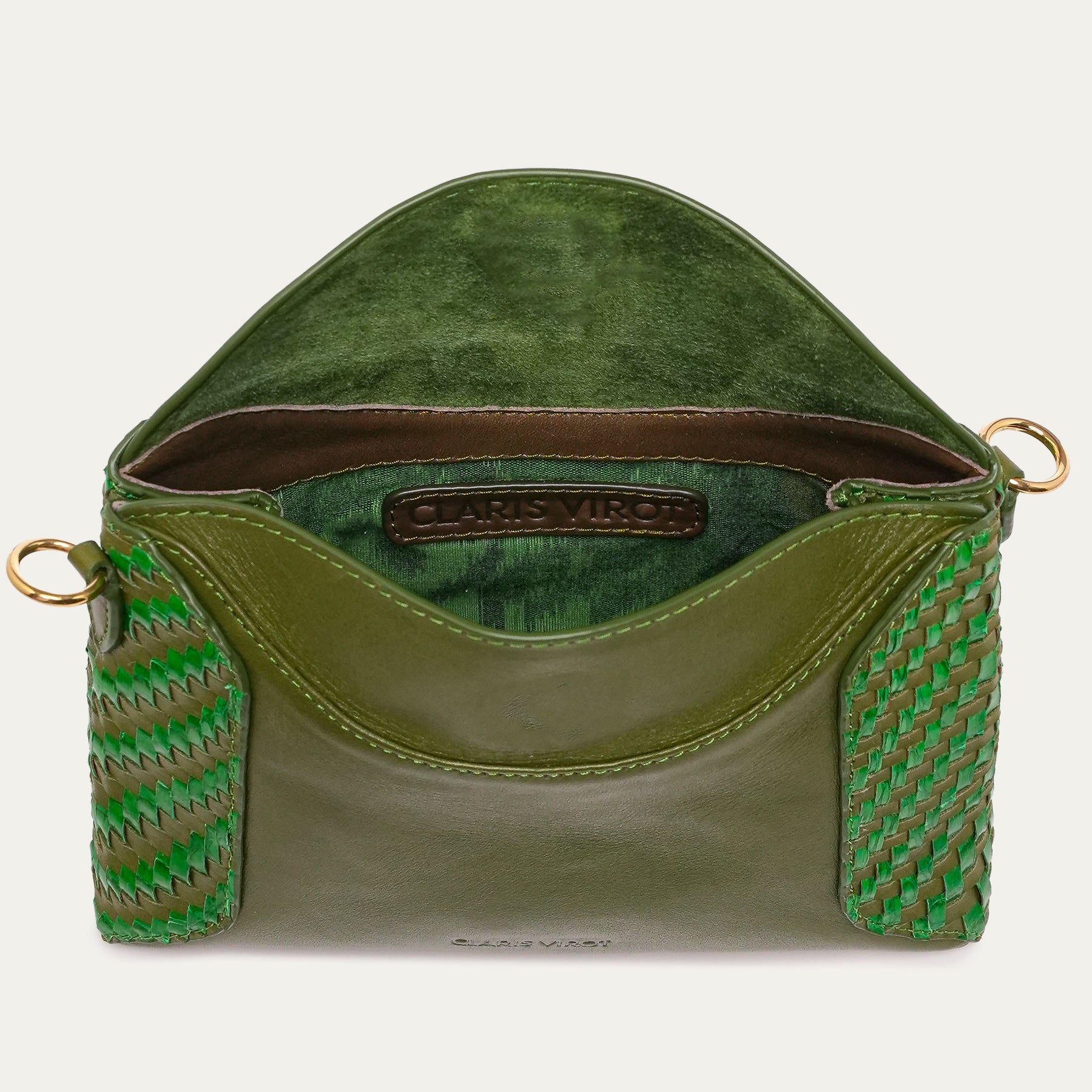 Mini Gaia Leather Bag Rosemary