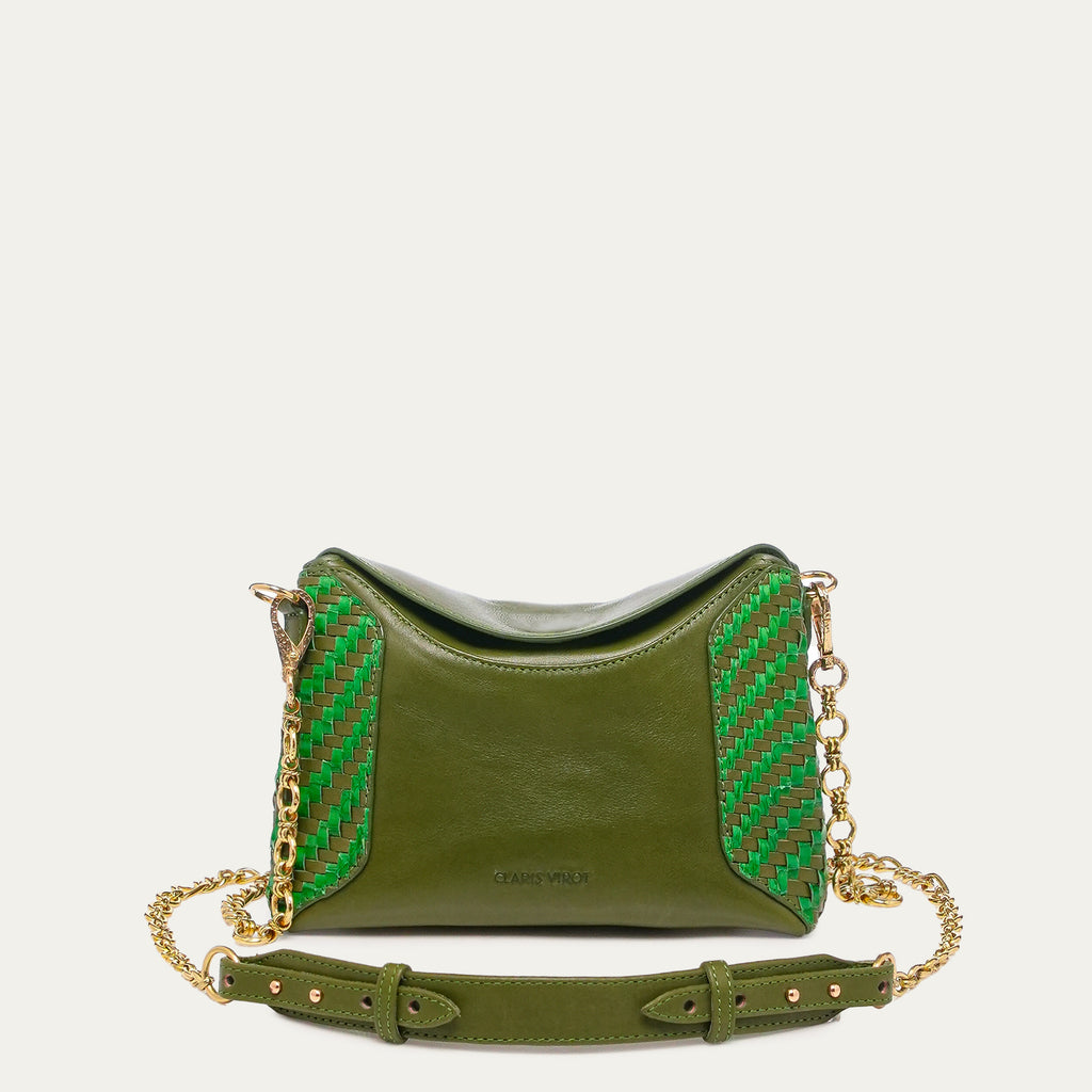 Mini Gaia Leather Bag Rosemary