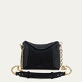 Bolso Mini Gaia De Piel Negro