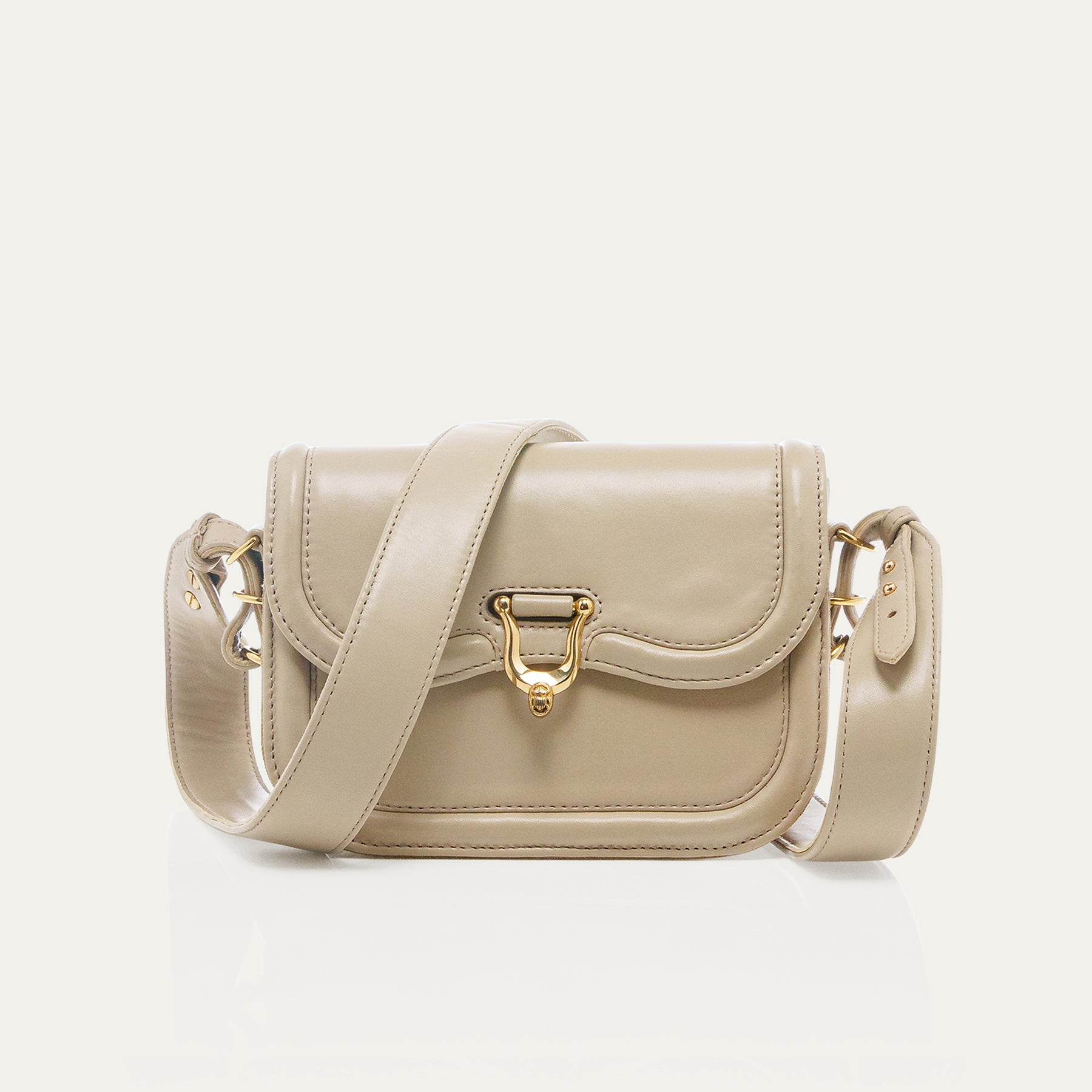 Mini Manon Bag Nappa Leather Gypsum
